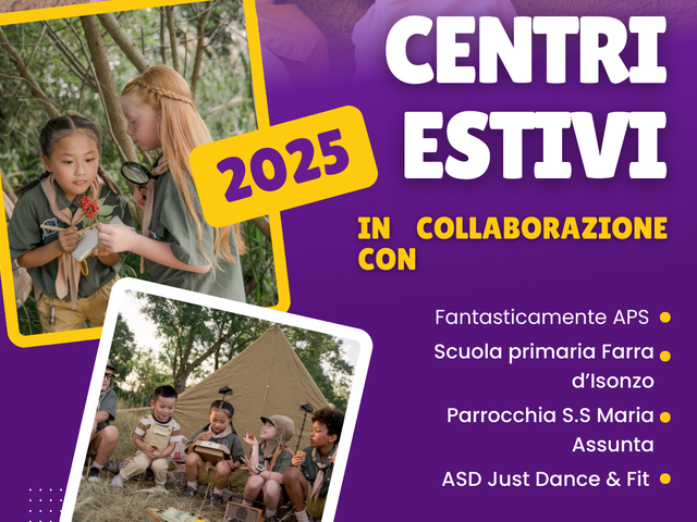 Centri estivi 2025